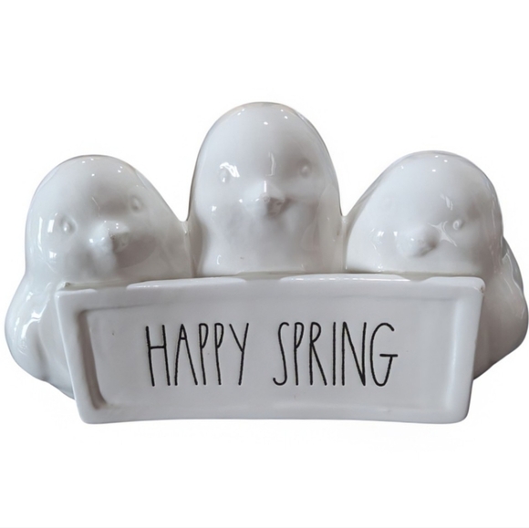 NEW Rae Dunn HAPPY SPRING Decor - Picture 1 of 4